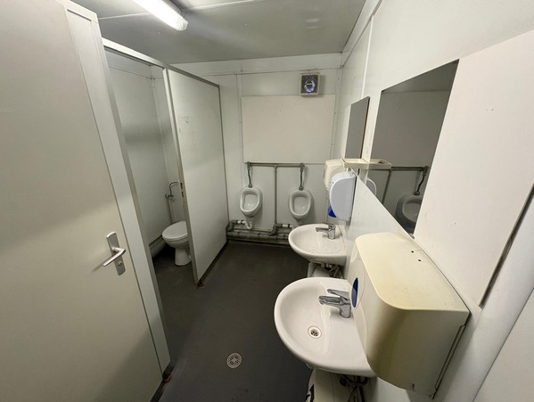 16ft x 8ft 3+1 Site Toilet Block