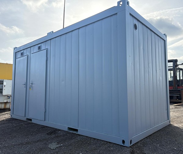 Used 16ft x 8ft 3+1 Site Toilet Block For Sale