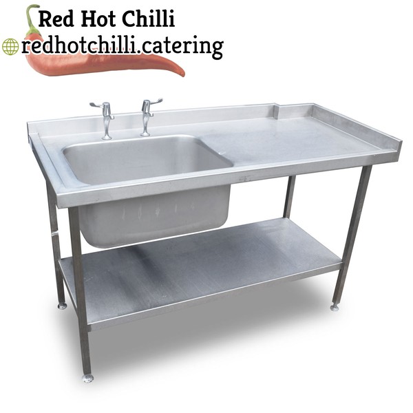 1.5m Stainless Steel Single Sink 1.5m Stainless Steel Single Sink