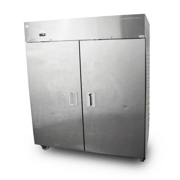Gram Snowflake Double Upright Fridge
