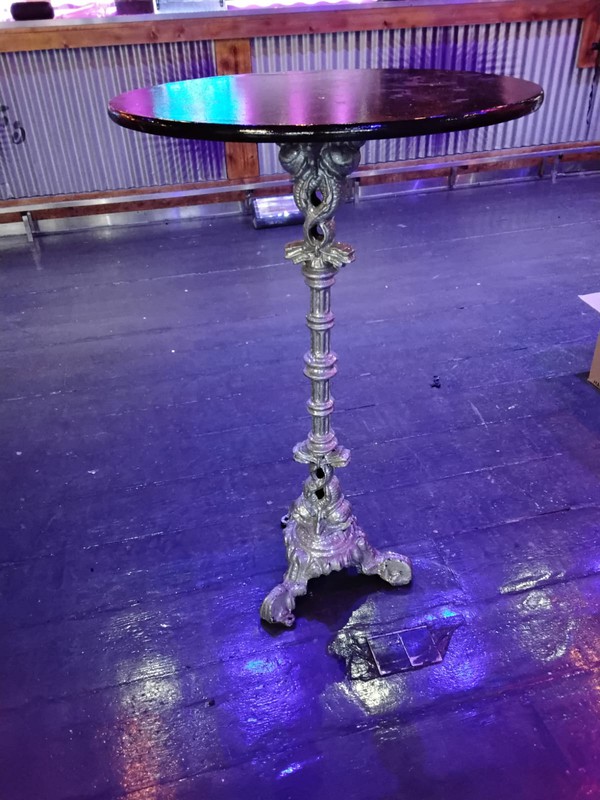 4x Poseur Tables for sale
