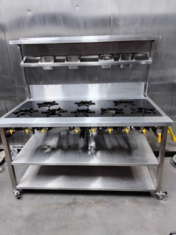 Second hand 9 burner gas hob