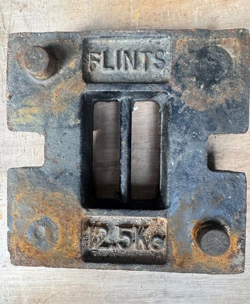 42x 12.5kg Stage Weights For Sale