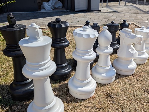 Decorative Giant Size Chess Pieces