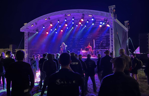 Festival stage roof 9m x 12m wide