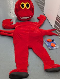 Sebastian Crab Mascot Adult Costume (Mermaid’s friend)