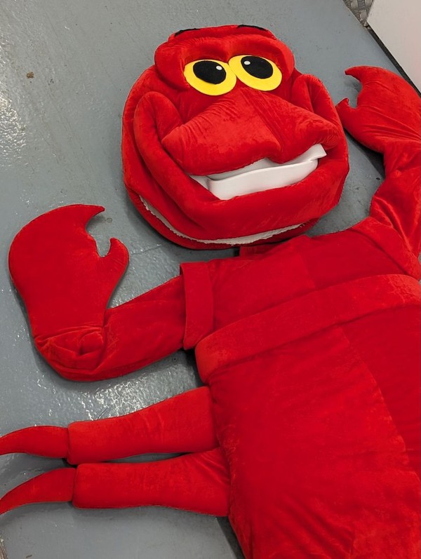 Red Crab Mascot Costume