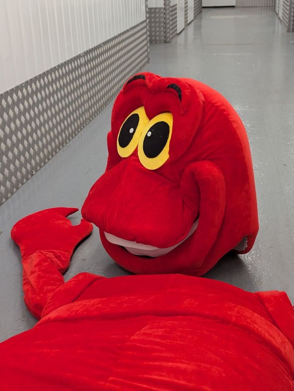 Sebastian Crab Mascot