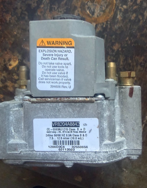 Spare Pitco 60113503 Gas Valve