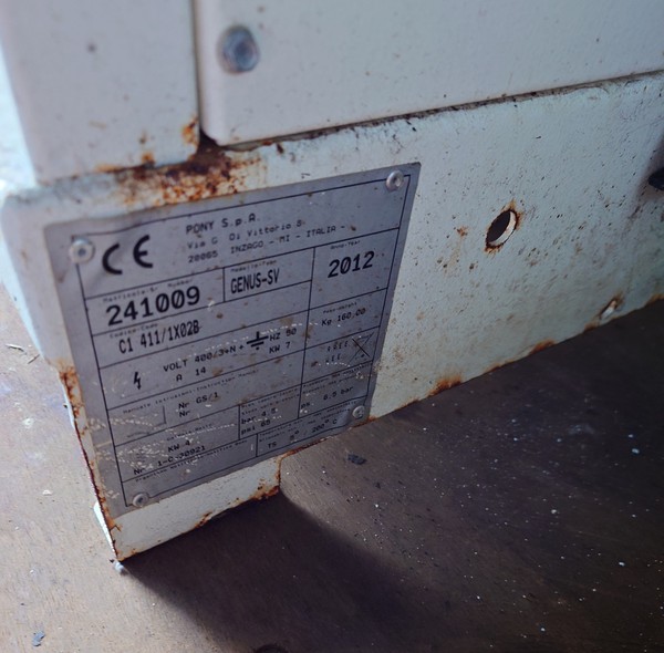 Used Pony Genus SV Ironing Table