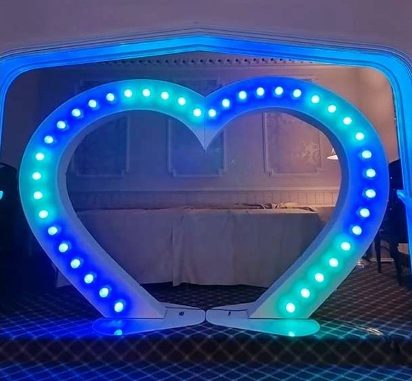 Colour changing love heart Colour changing love heart