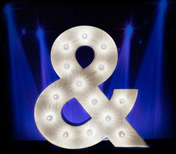 & light up letter & light up letter