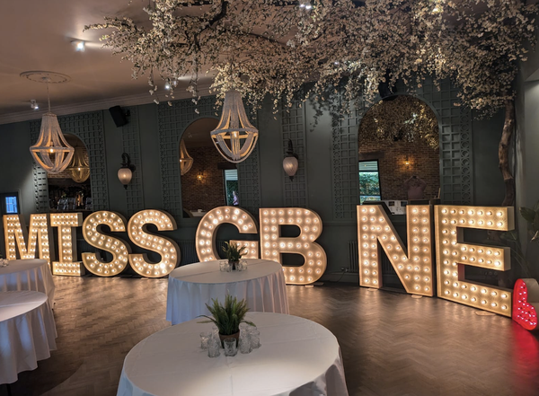 light up letters business