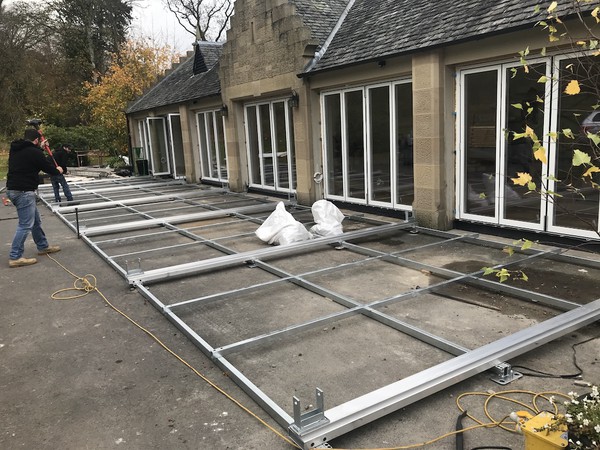 Hoecker Marquee Extension Glass Panels