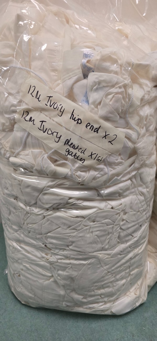 12m Ivory hip ends and middles