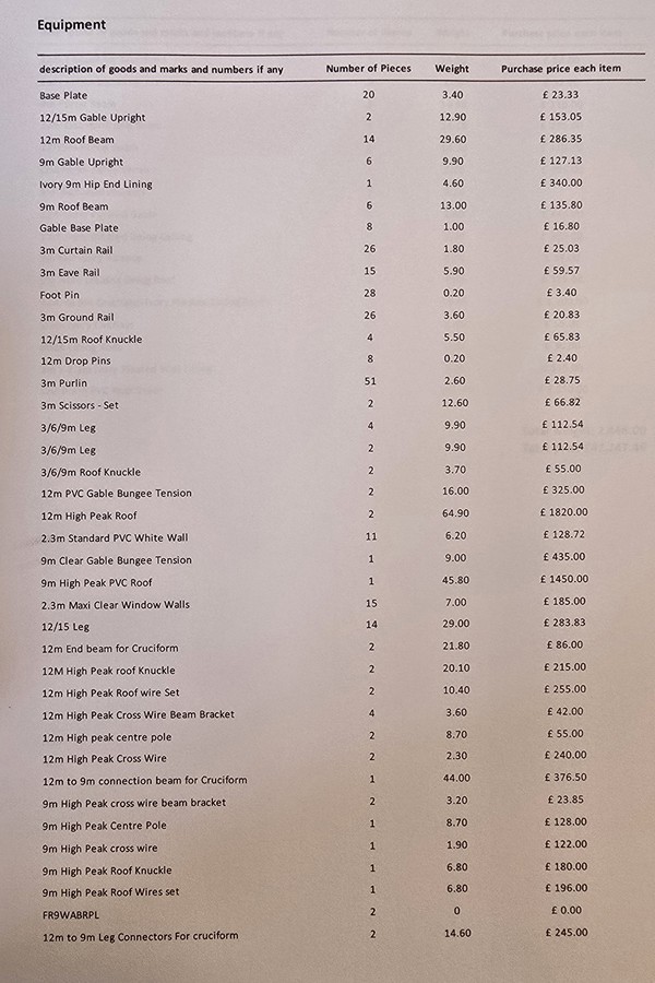 Marquee invoice 2 Marquee invoice 2