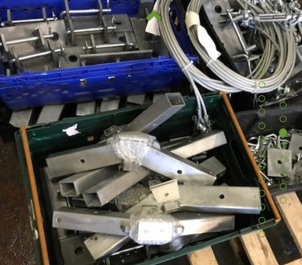 Roder Marquee Frame Parts For Sale