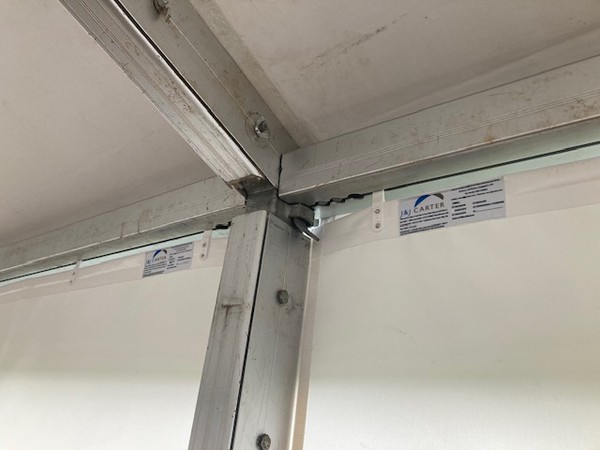 Aluminium framed marquee for sale