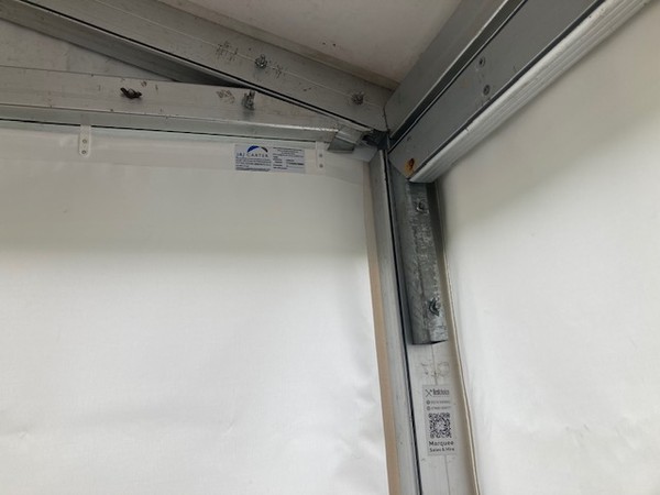 Marquee with curved roof