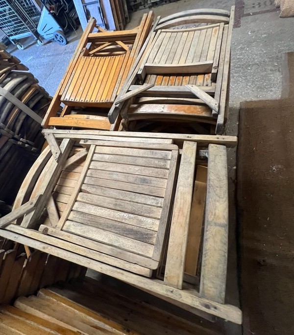 Used Wooden Folding Chairs Used Wooden Folding Chairs