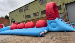 2x Inflatable Wipe Out Balls For Sale