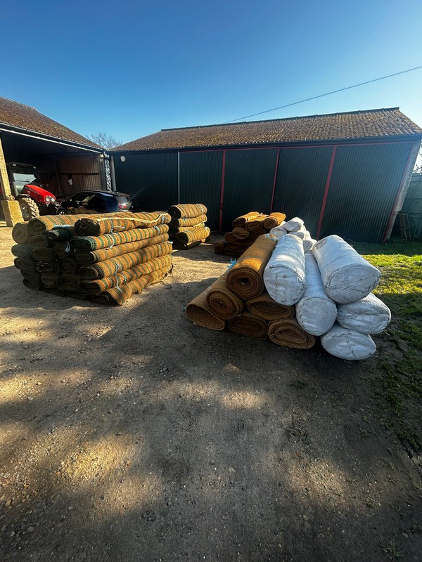 Job lot of matting 9m and 12m (30ft and 40ft)