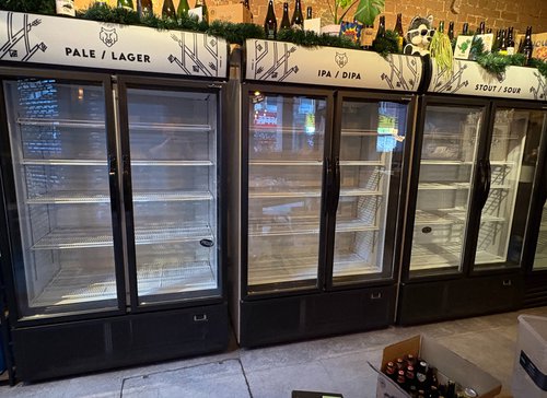 Tefcold Double Door Display Fridge For Sale