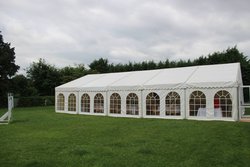 Tectonics 6m x 18m framed marquee for sale
