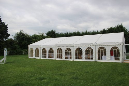 Tectonics 6m x 18m framed marquee for sale