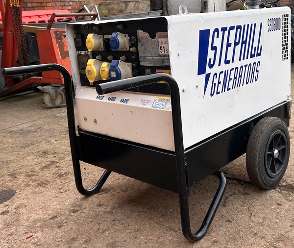 Secondhand Stephill 6KVA Diesel Generator For Sale