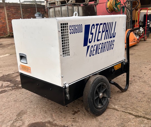 Secondhand Used Stephill 6KVA Diesel Generator For Sale