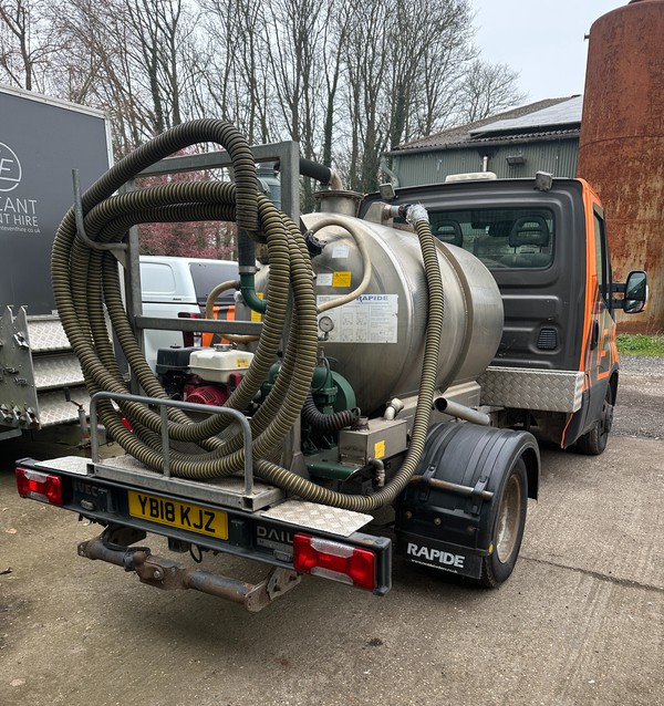 Iveco 3.5t Truck With Rapide Tanker For Sale