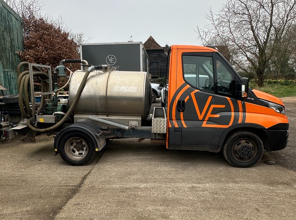 Used Iveco 3.5t Truck With Rapide Tanker For Sale