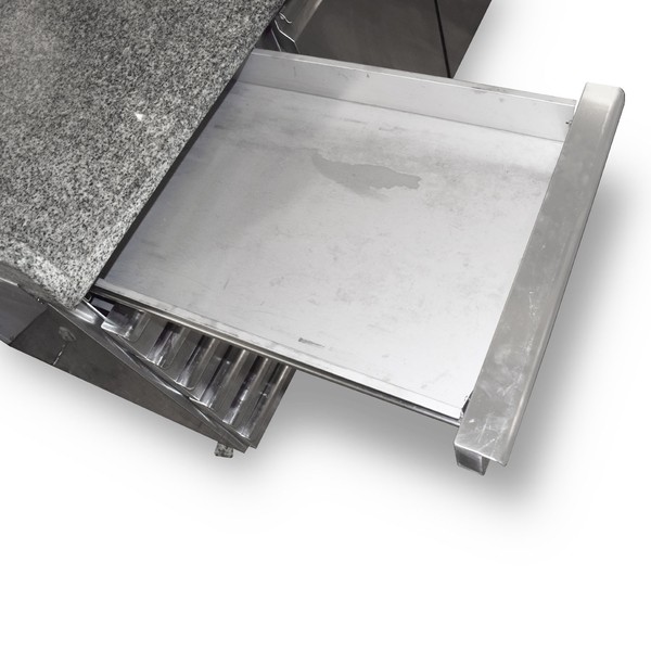 Toppings fridge with drawers