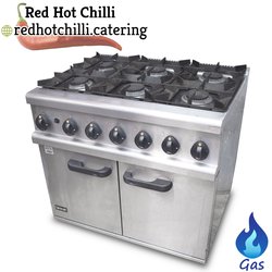 Six burner range cooker for sale