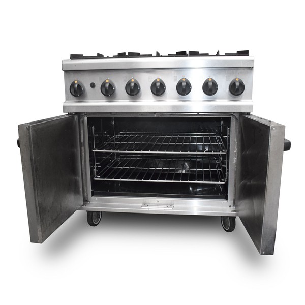 Lincat 6 Burner Oven Range