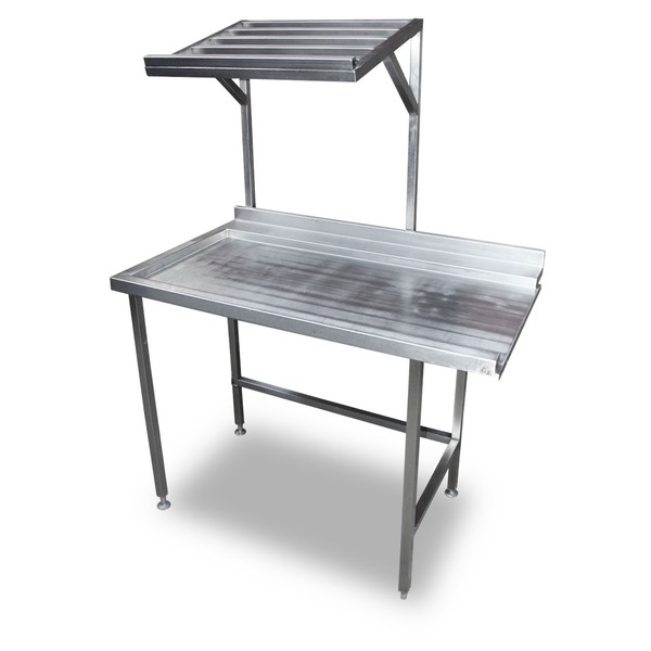 1.1m  Stainless Steel Dishwasher Bench