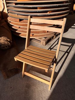 Folding wooden chairs for sale
