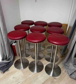 Secondhand Used 23x Bar Stools For Sale