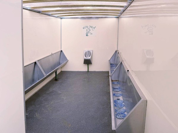 Gent's urinal trailer for sale