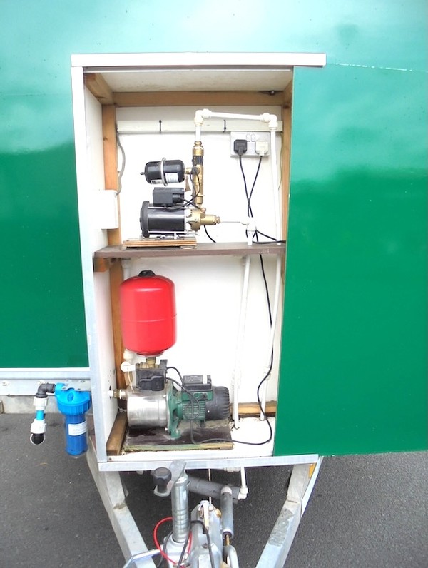 Used Recirculating Toilet Trailer