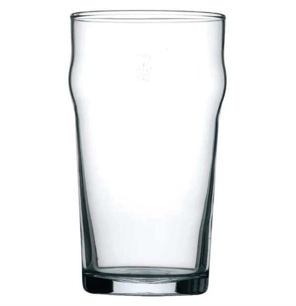 150x Arcoroc Nonic Pint Glasses For Sale