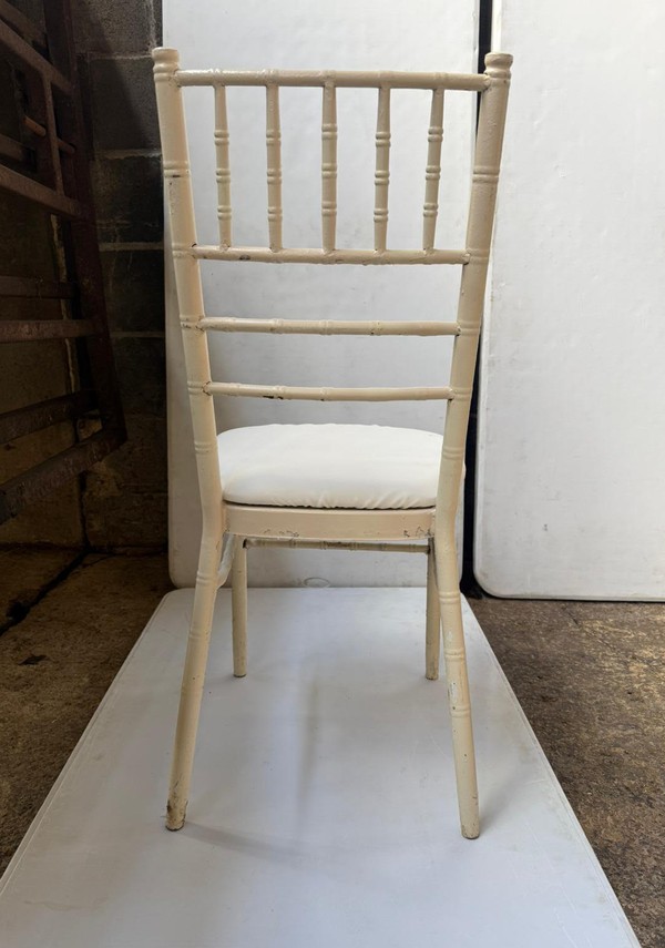 Secondhand Chiavari Style Metal Chairs