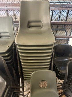 Assorted Plastic Chairs For Sale