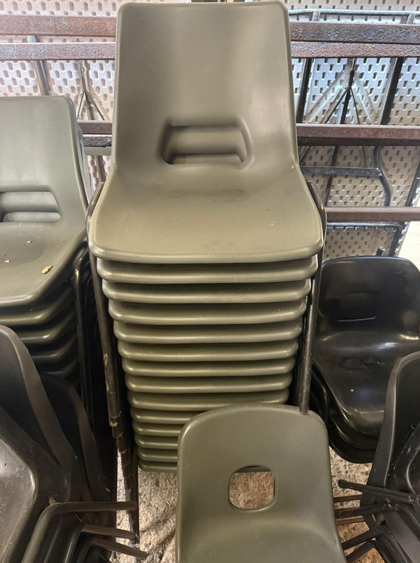 Assorted Plastic Chairs For Sale