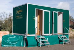 Luxury 2+1 Toilet Trailer For Sale