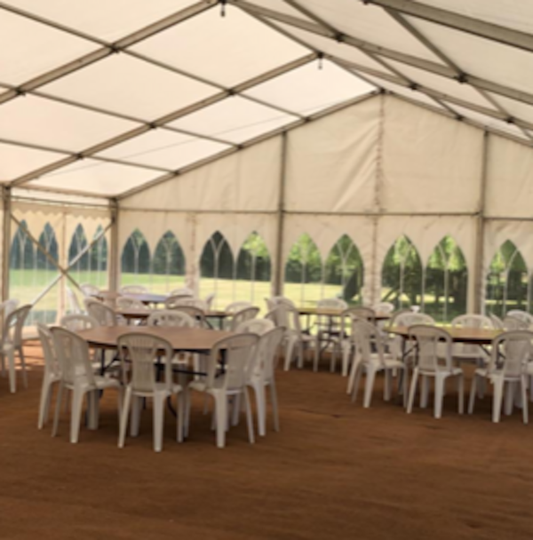 Second Hand 9m x 21m Tectonic Clearspan Marquee