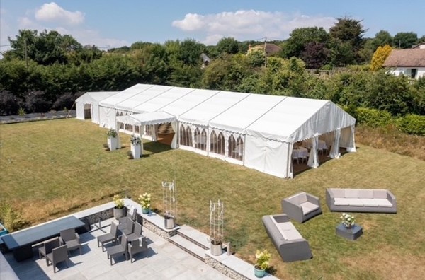 Used 9m x 21m Tectonic Clearspan Marquee