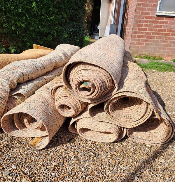 Secondhand 11x Dandy Dura Matting Rolls