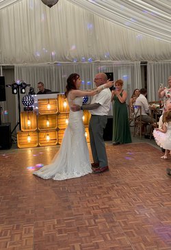 15ft x 15ft Wooden Parquet Dance Floor